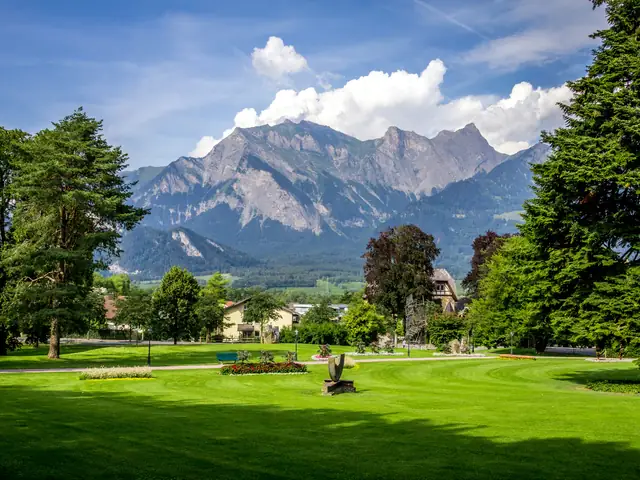 A mountain range